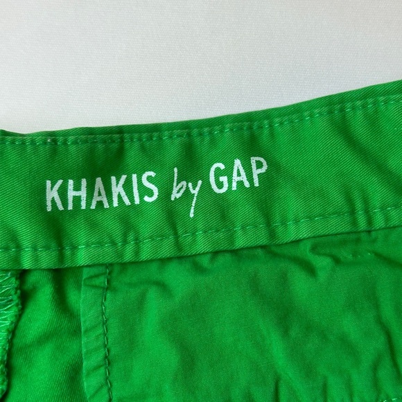 Gap Khakis Sunkissed Shorts Womens 8 Green Casual Summer Chino Classic Pockets - Picture 3 of 7